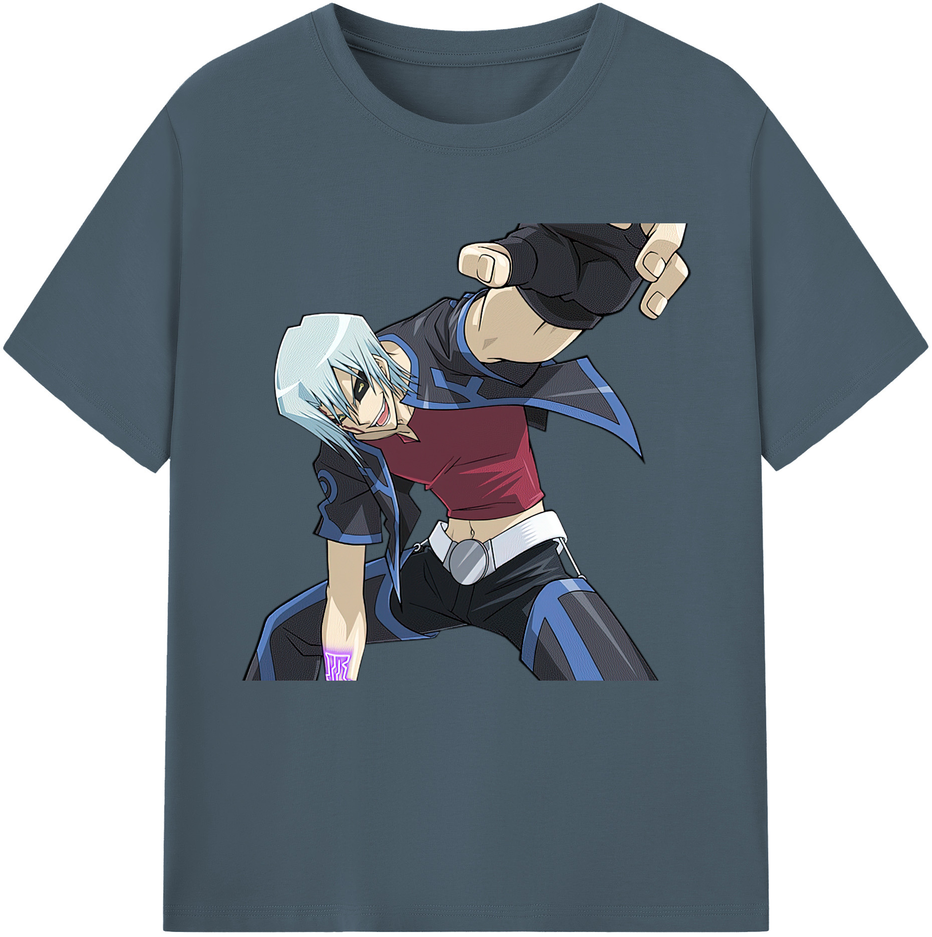 （画像用） 遊☆戯☆王 Yu-Gi-Oh! 綿100％半袖Tシャツ（フロントプリント）